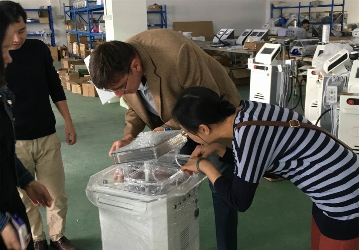 Guangzhou Auro Beauty Equipment Co., Ltd línea de producción de fábrica