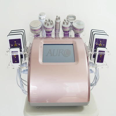 Máquina bipolar 9 de la pérdida de peso del vacío 40K en 1 laser de Lipo que adelgaza el instrumento