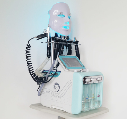 Máquina facial 9 de Hydraskin Hydrodermabrasion en 1 1,5 megaciclos para el limpiamiento de la piel