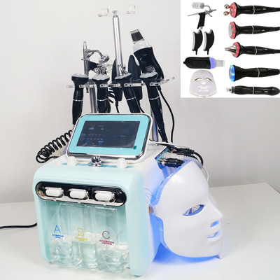 Máquina 9 de Aqua Peel Facial Hydrafacial Water Dermabrasion en 1 para la piel limpia