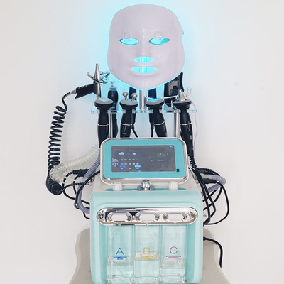 Máquina 9 de Aqua Peel Facial Hydrafacial Water Dermabrasion en 1 para la piel limpia