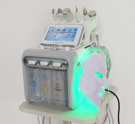 RF 7 en 1 máquina facial de la cáscara del Hydra del salón de la máquina de la belleza del oxígeno del hidrógeno