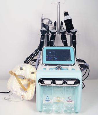 Máquina 9 de la burbuja del cuidado de piel del salón H2O2 en 1 máquina facial de Dermabrasion del Hydra