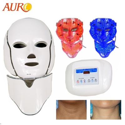 Luz azul roja de PDT LED de la luz de la terapia de la máscara infrarroja de la máquina para el salón de belleza