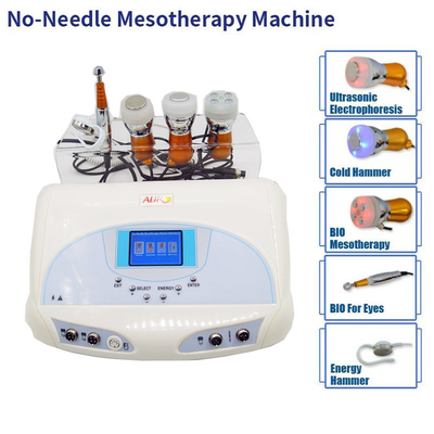 Electroporación ninguna máquina de Mesotherapy de la aguja/equipo facial multifuncional del balneario