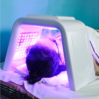 Los 6 colores profesionales llevaron la máquina ligera facial de la terapia para el fotón del cuidado de piel LED