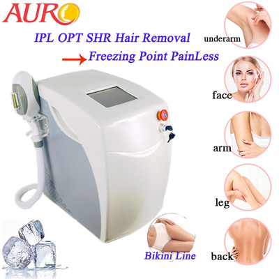 Removedor sin dolor permanente del pelo de la máquina del retiro del pelo del OPT SHR IPL