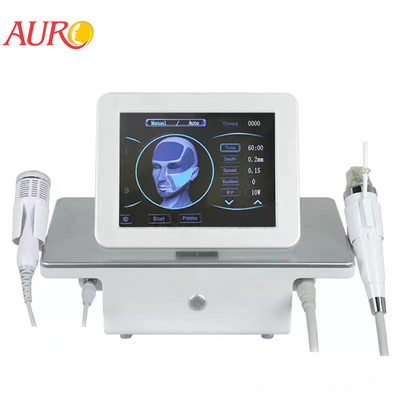 Máquina eléctrica RF Microneedling del lifting facial de Cartidges de 4 agujas y martillo frío de Cryo