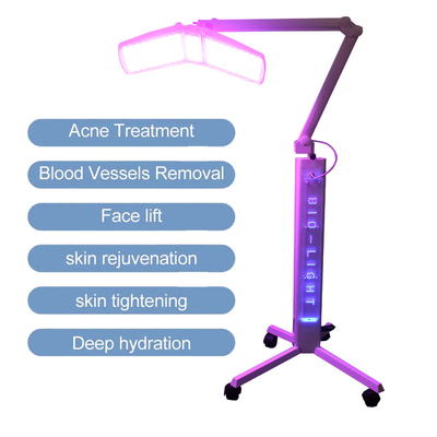 Máquina llevada ligera roja antienvejecedora del rejuvenecimiento de la piel de la máquina de la terapia de la luz de la clínica 30Hz PDT LED