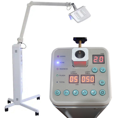Máquina llevada ligera roja antienvejecedora del rejuvenecimiento de la piel de la máquina de la terapia de la luz de la clínica 30Hz PDT LED