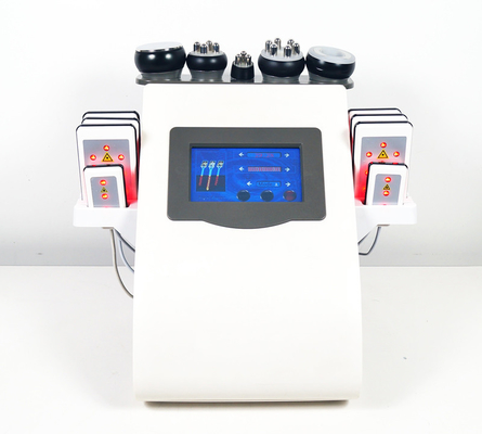 Máquina 6 de la cavitación del laser de Lipo en 1 máquina del vacío de la forma del cuerpo del RF