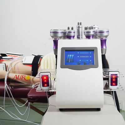 Balneario 9 en una máquina RF 500W de la cavitación del laser para formar del cuerpo