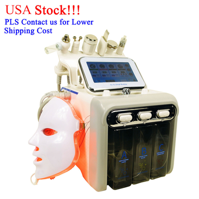 Máquina casera 7 de la burbuja H2O2 en 1 máquina de Hydrafacial Microdermabrasion
