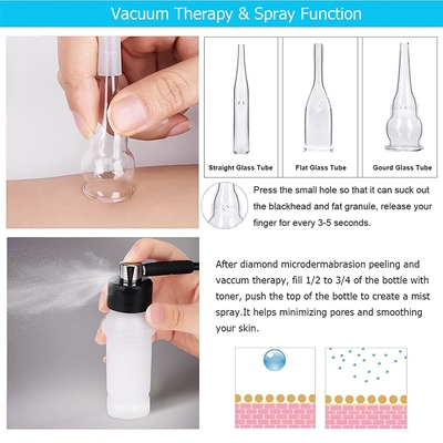 Máquina multifuncional ultrasónica de la belleza de la máquina facial de alta frecuencia galvánica del balneario
