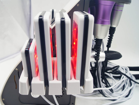 Cuerpo del RF del ultrasonido del vacío de Lipolaser que adelgaza la radiofrecuencia 6 del dispositivo en 1