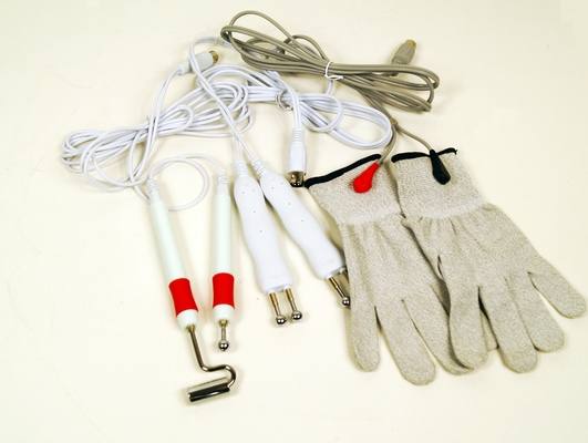 Instrumento de elevación facial de la BIO máquina de Microcurrent del salón con los guantes mágicos