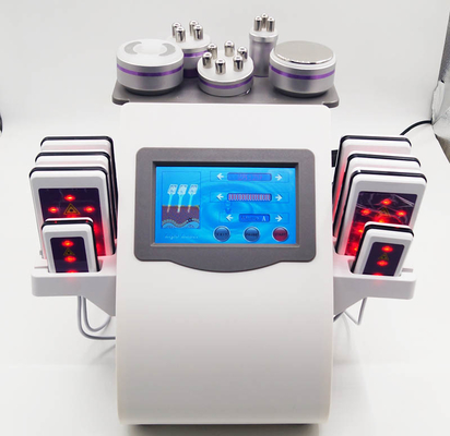 cuerpo 40K que adelgaza la máquina 6 del laser de Lipo de la cavitación en 1 300W para el salón