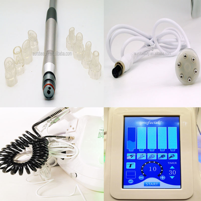RF 7 en 1 máquina Hydrafacial ultrasónico de Microdermabrasion del agua para el cuidado de piel