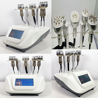Vacío 40K 5 en 1 cavitación RF que adelgaza la elevación facial de la piel de la máquina