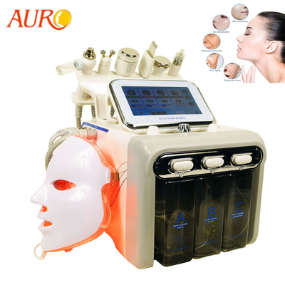 Oxígeno 7 del RF en 1 limpieza facial del cuidado de piel de la máquina de Hydrafacial