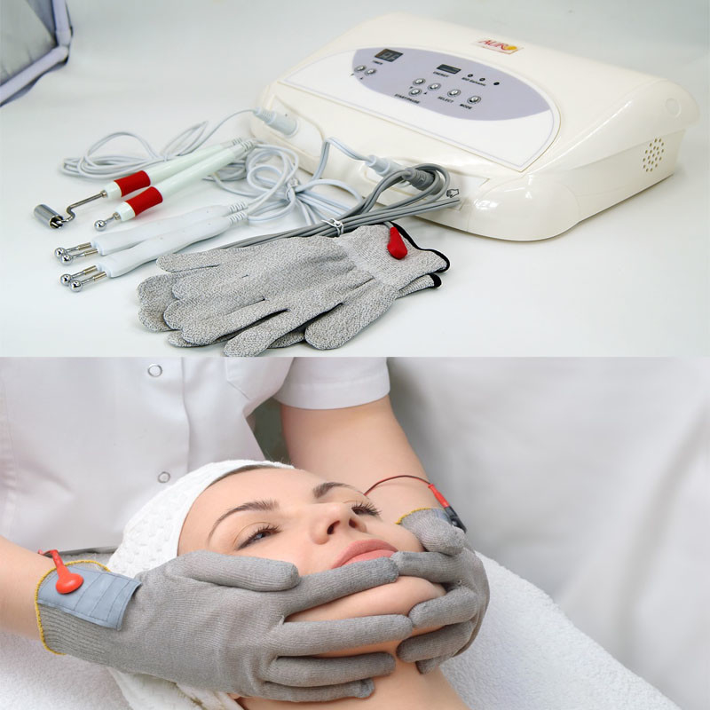 Rodillo actual micro 3 del masaje de cara de la terapia en productos para el cuidado de la piel de 1 lifting facial de Microcurrent