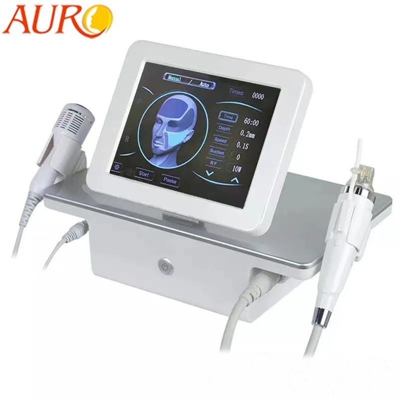 Máquina micro 2 de la radiofrecuencia del RF de la aguja en 1 tratamiento de elevación facial de la piel del martillo frío