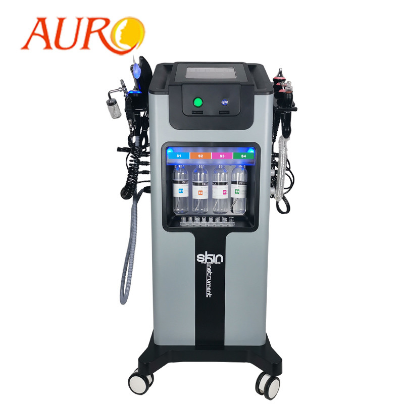 1,5 máquina 8 de la burbuja del megaciclo Hydrafacial H2O2 en 1 oxígeno del agua para el salón