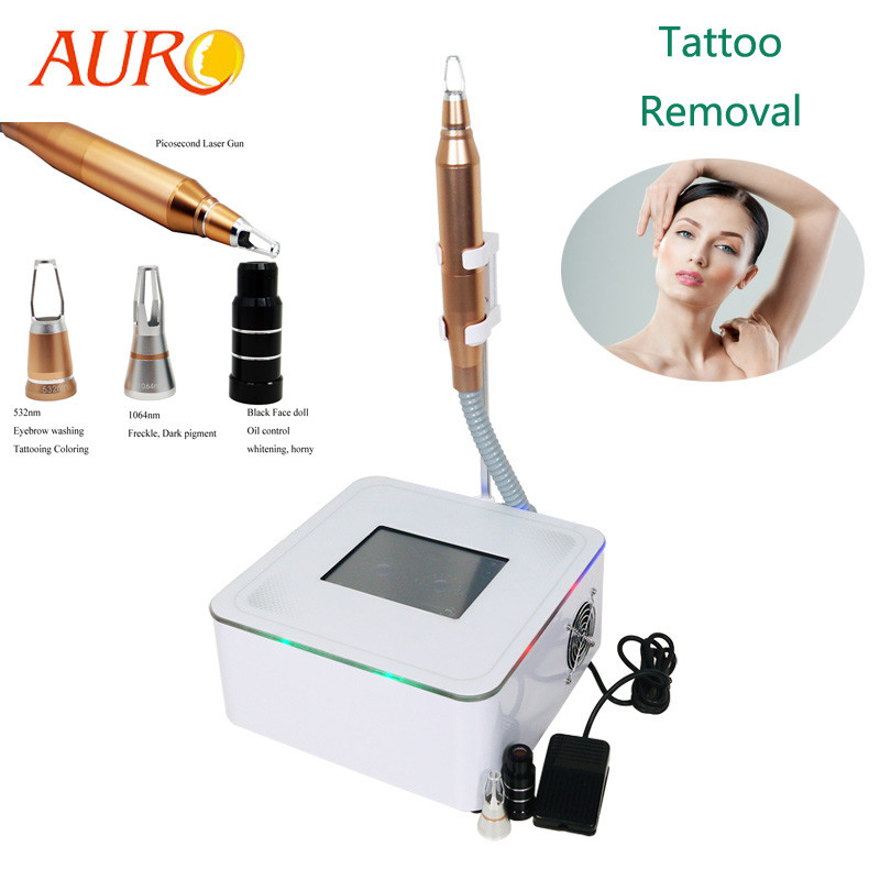 Laser blanco del ND Yag del color del tatuaje del interruptor del OEM Q de la máquina comercial del retiro